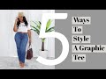 5 Ways to Style a Graphic Tee