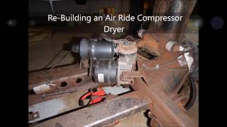 Re-Building an Air Ride Compressor Dryer from a 1999 Cadillac Deville