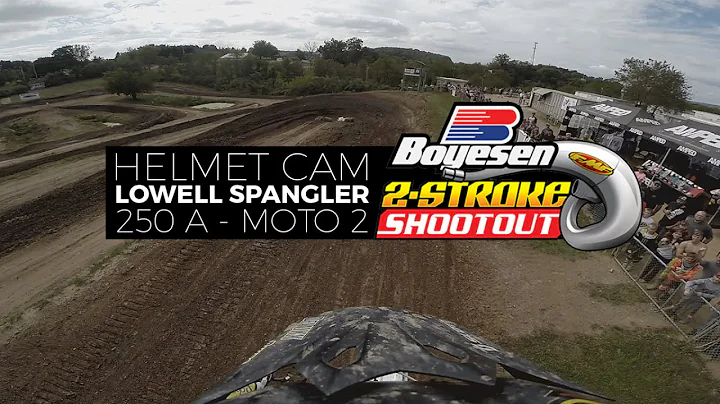 HELMET CAM: Lowell Spangler - 250 A / Moto 2 - Boy...