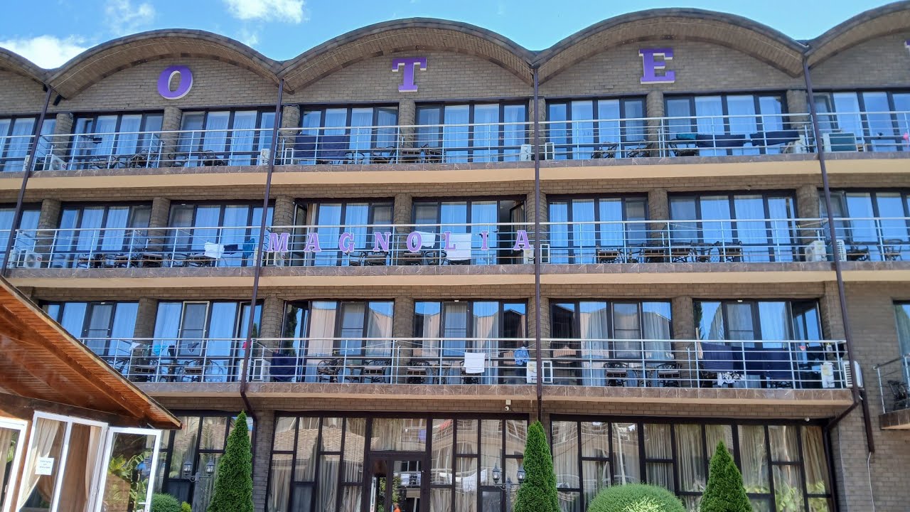 Абхазия, Гагра, обзор отеля  Магнолия.