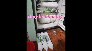🔴Vì sao phải thay lõi  56789 bù khoáng cho máy lọc nước RO.Cách thay lõi.  Điện máy ÁNH TÝ 92