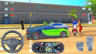 미친 BUGATTI 속도 테스트 사고 도시 자동차 충돌 🏎🚖 택시 심 2020 - BEST 2021 자동차 시뮬레이터 게임 Android/IOS 게임 플레이 screenshot 3