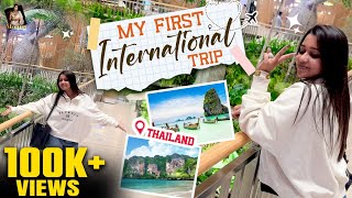 My First International Adventure ✈️| Thailand Tales 🏖️| @mouna_guddemane