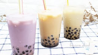 How to make BOBA from Scratch - Bubble Tea 3 Ways | Street Food Adventures EP.03 | bizarre island