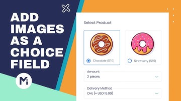 How to add Images to a Choice field in a Form
