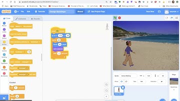 Changing Backdrops in Scratch