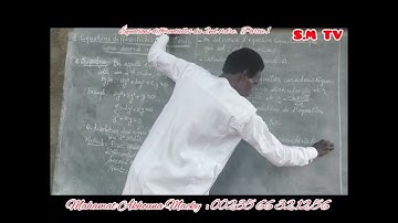 Résumé de cours des équations Différentielles du 2nd ordre terminale /partie. 1/