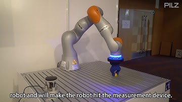 Pilz Kuka Kolaboratif Robot Ölçüm Uygulaması (HRC Measurement Application)