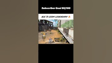 Ace in codm legendary 🔥 | MP Ranked Codmobile #codm #cod #callofdutymobile