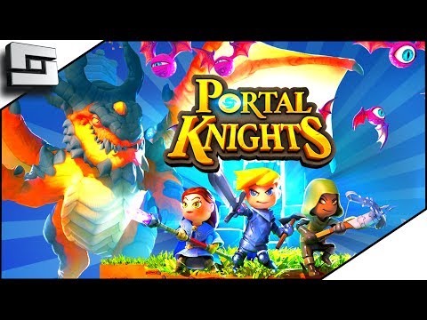 Portal Knights -  HORSESHOE HOLDOUT PORTAL! Portal Knights Gameplay Ep 2