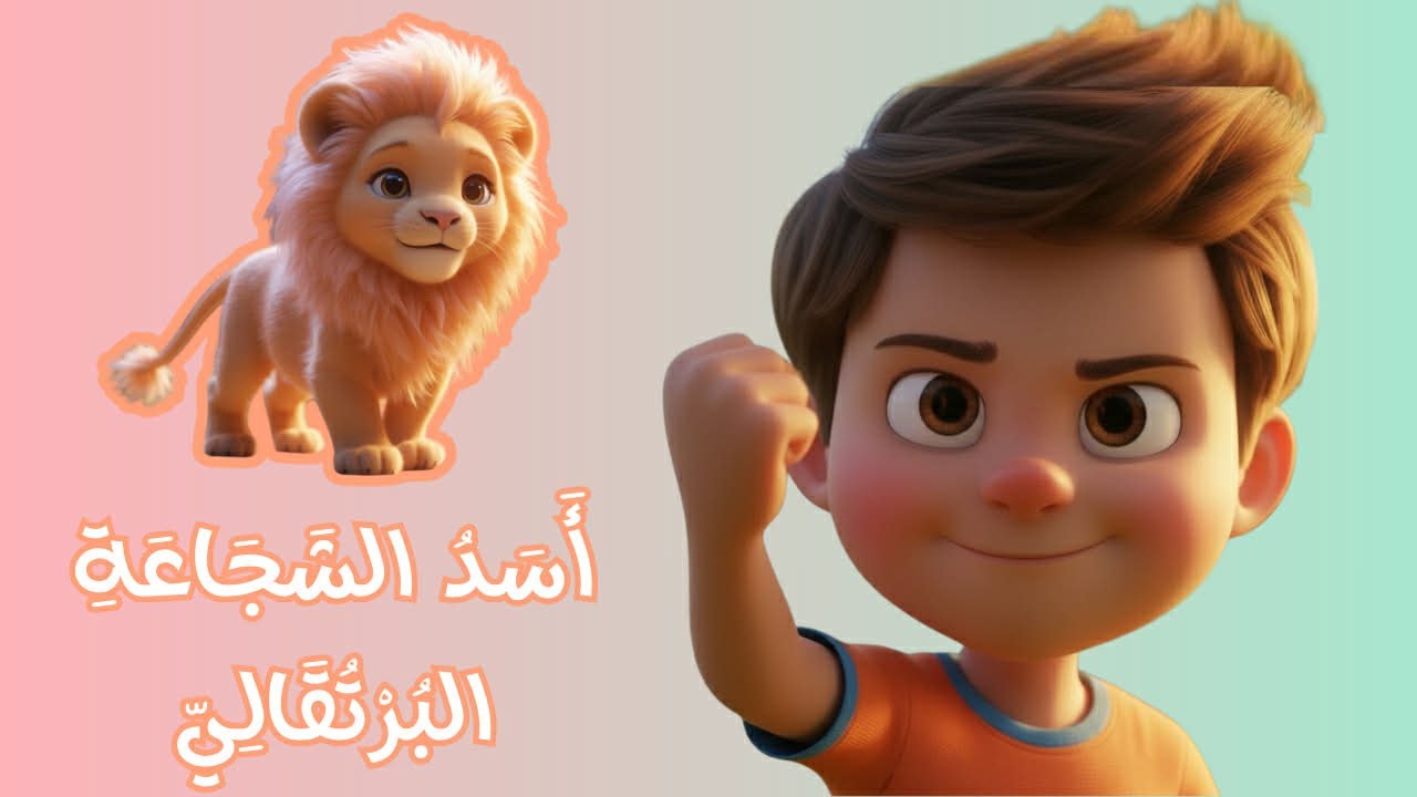 🦁🧡 أسد الشجاعة البرتقالي - الحلقة الخامسة من عالم المشاعر