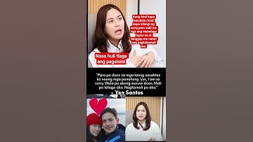 Yen santos humingi ng sorry