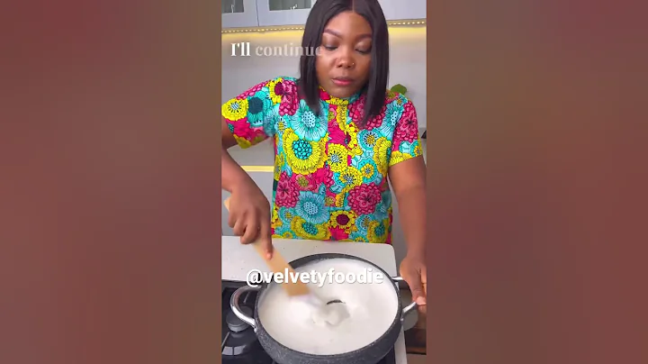 How to make rice fufu!