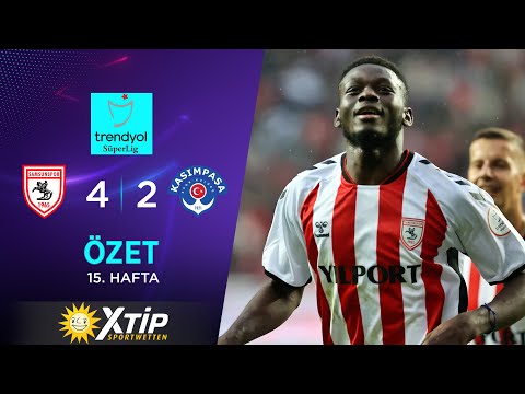 Merkur-Sports | Yılport Samsunspor (4-2) Kasımpaşa - Highlights/Özet | Trendyol Süper Lig - 2023/24