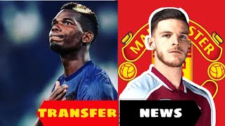 Manchester United News: Declan Rice Will Replace Pogba, ZAKARIA Transfer BID £67m for Diaz