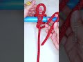 How to tie knots rope diy at home #diy #viral #shorts ep1652