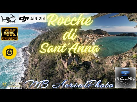 Trekking e sorvolo alle Rocche di Sant'Anna nel Comune di Sestri Levante  Liguria