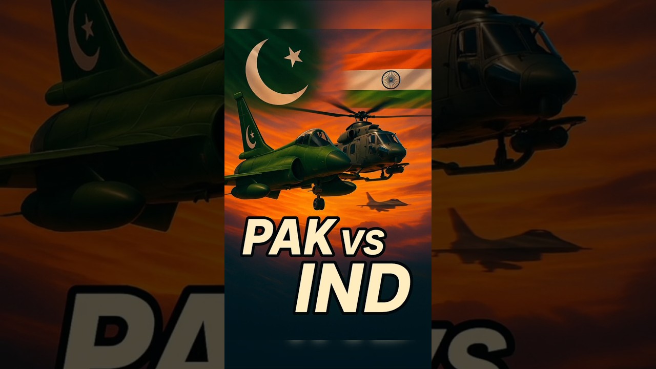 PAK vs IND | Fighter Jet vs Helicopter Showdown 