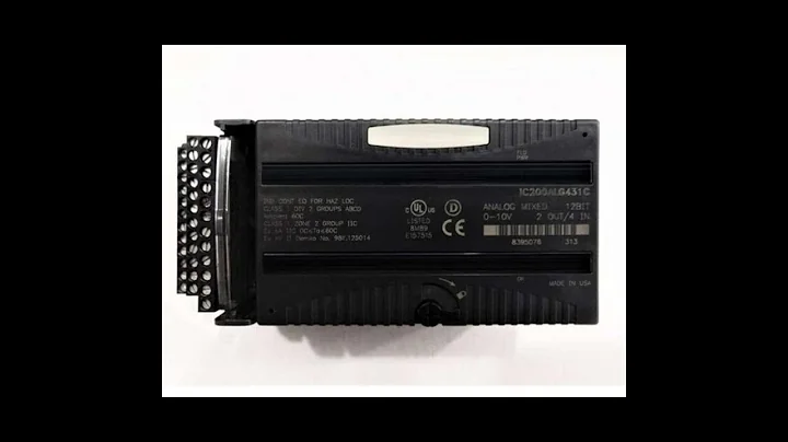 GE Fanuc IC200ALG431 Analogue Hybrid Module