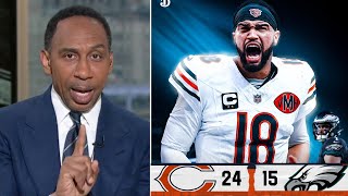 The Biggest Win Of Season - Espn Reacts To Caleb & Bears Beat Eagles 24-15 To Up 9-3 Nfc North