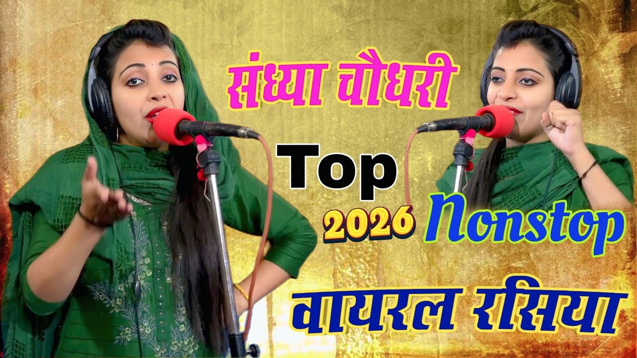  संध्या चौधरी Top Nonstop वायरल रसिया 2026 || Sandhya Choudhary ke nonstop payr bhare rasiya 2026