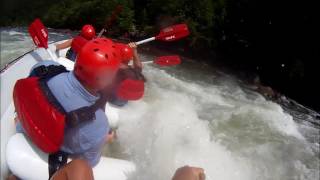 Hillbilly Surfing at Double Suck On the Ocoee River
