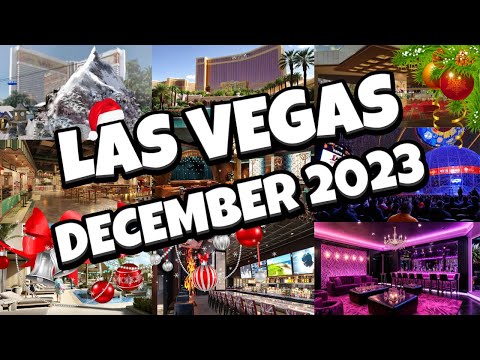 Whats NEW in Las Vegas for DECEMBER 2023! 🎄🎁