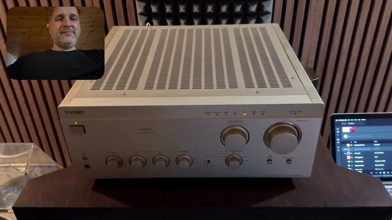 Sony TA-FA5ES “MOS Exclusive Design” integrated stereo amplifier