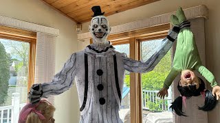 Spirit Halloween 2024 Life Size Animated Clowning Around Halloween Animatronic (ALL PHRASES) 🎃👻💀