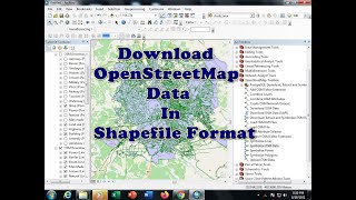 How to download  OpenStreetMap data in shapefile (Vector) format | Free GIS Data