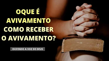 Para que haja avivamento?