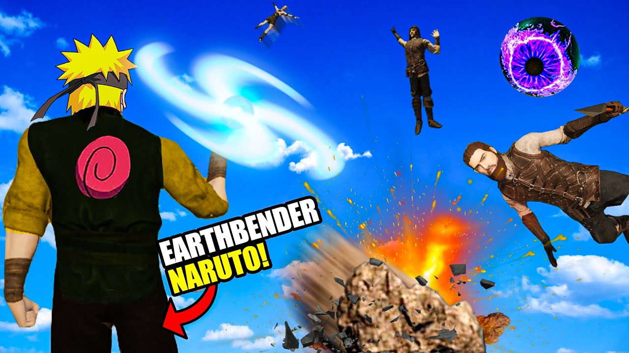 Earthbending Naruto is Overpowered in Blade and Sorcery