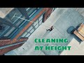 Traditional Window Cleaning at Height – Tutorial  Video 3 - UNGER