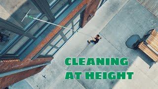 Traditional Window Cleaning at Height - Tutorial  Video 3 - UNGER