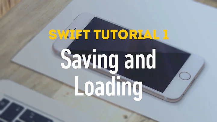 Live Swift Tutorial 1 - Contact App - Objects, NSCoding, and Saving Data with NSKeyedArchiver