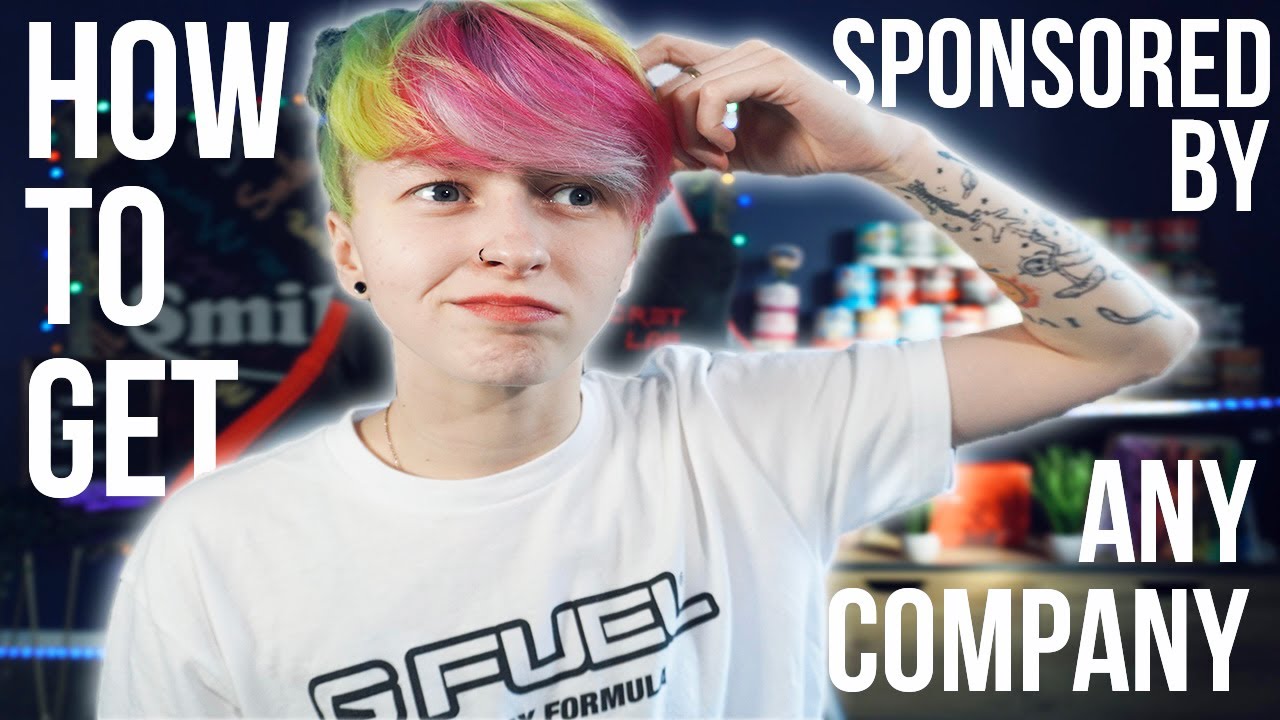 How To Get Sponsored By Gfuel Or *Any* Company 💡