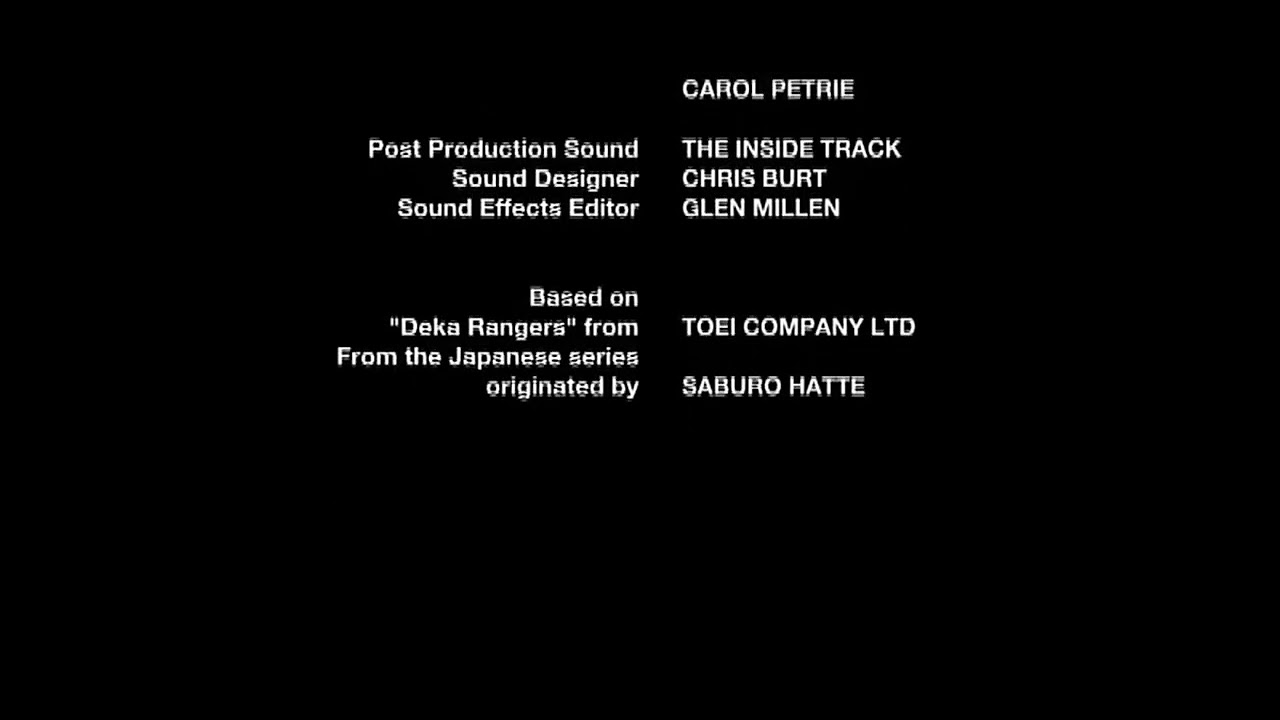 Power Rangers SPD Beginnings Part 2 End Credits - YouTube