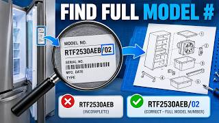WRS325SDHZ: Find the Full Model Number Before Parts