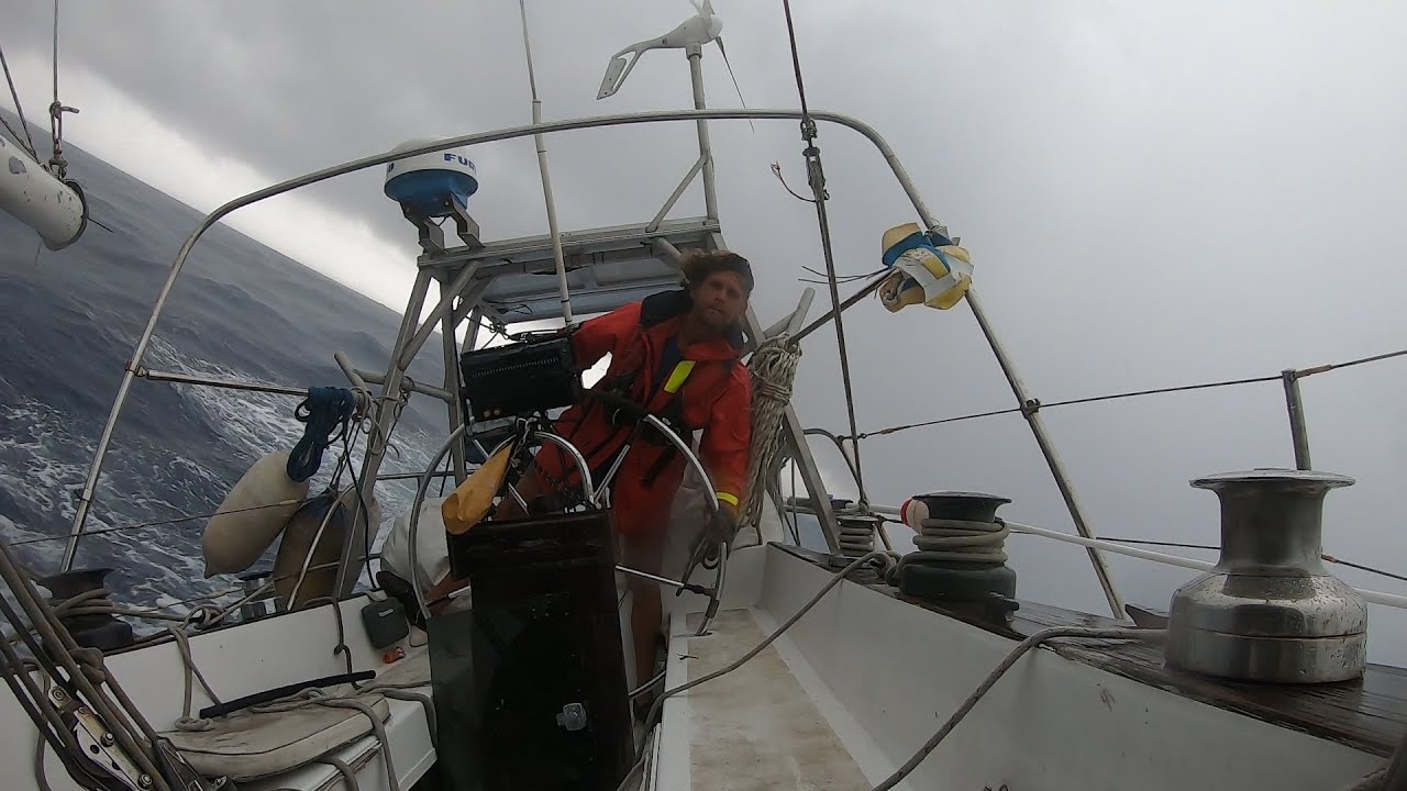 Sailing alone with Hurricane Bonnie
