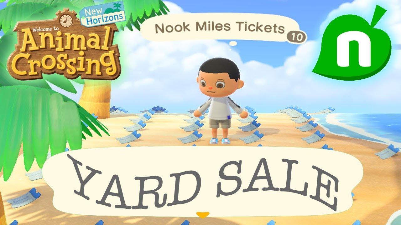 NOOKAZON YARD SALE DRAMA ACNH Bae Land YouTube