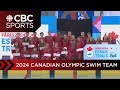 Canadas olympic swimming team unveiled  cbc sports