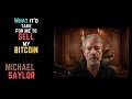 What Would It Take for Michael Saylor to Sell His #Bitcoin?