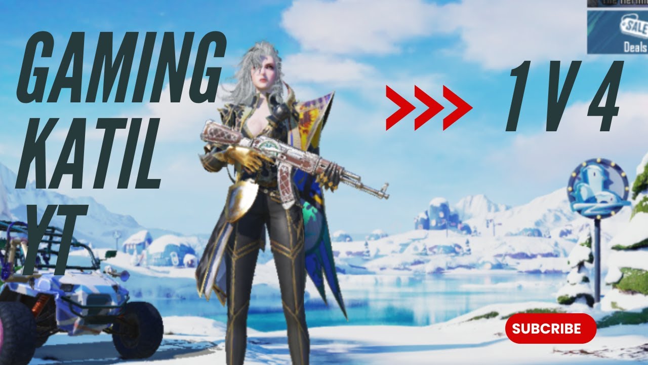 PUBG Mobile 50 Kill Strategies vs 1V4 Gaming Tactics