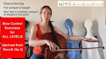 Ex 1: Improve Your Bowing Preparatory Exercises FOR ALL LEVELS (derived from Sevcik Op 3, Var 1)
