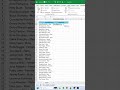 Flash Fill ☃️ #excel