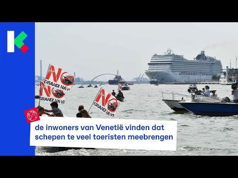 Video: Venetië verbiedt grote cruiseschepen. Dit is waarom dat een controversiële zet is