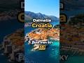 [Earth from SKY] Croatia - Dalmatia / Dalmacija (4K UHD) Beautiful Nature Travel #Shorts