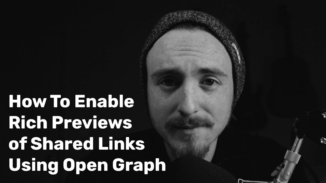 How To Enable Rich Previews of Shared Links Using Open Graph