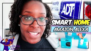 How to Build A Smart Home!🏡 | Amazon Alexa System ADT🔐 | Vlogmas Day 7🎄