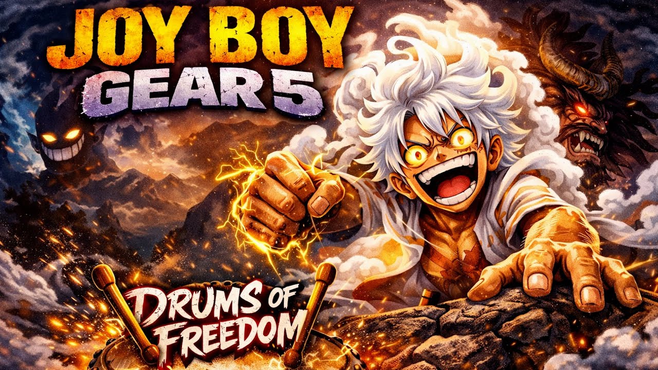 Joy Boy Unleashes the Drums of Freedom | Luffy Gear 5 Awakening | 